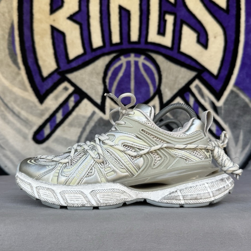 Size M7/8.5/39 - MASON GARMENTS | "Dazzle" Double Laced Chunky Fashion Sneaker
